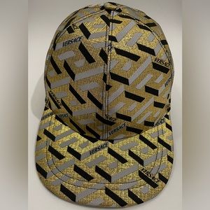 Versace Lurex Jacquard Baseball Cap-BRAND NEW 100% Authentic